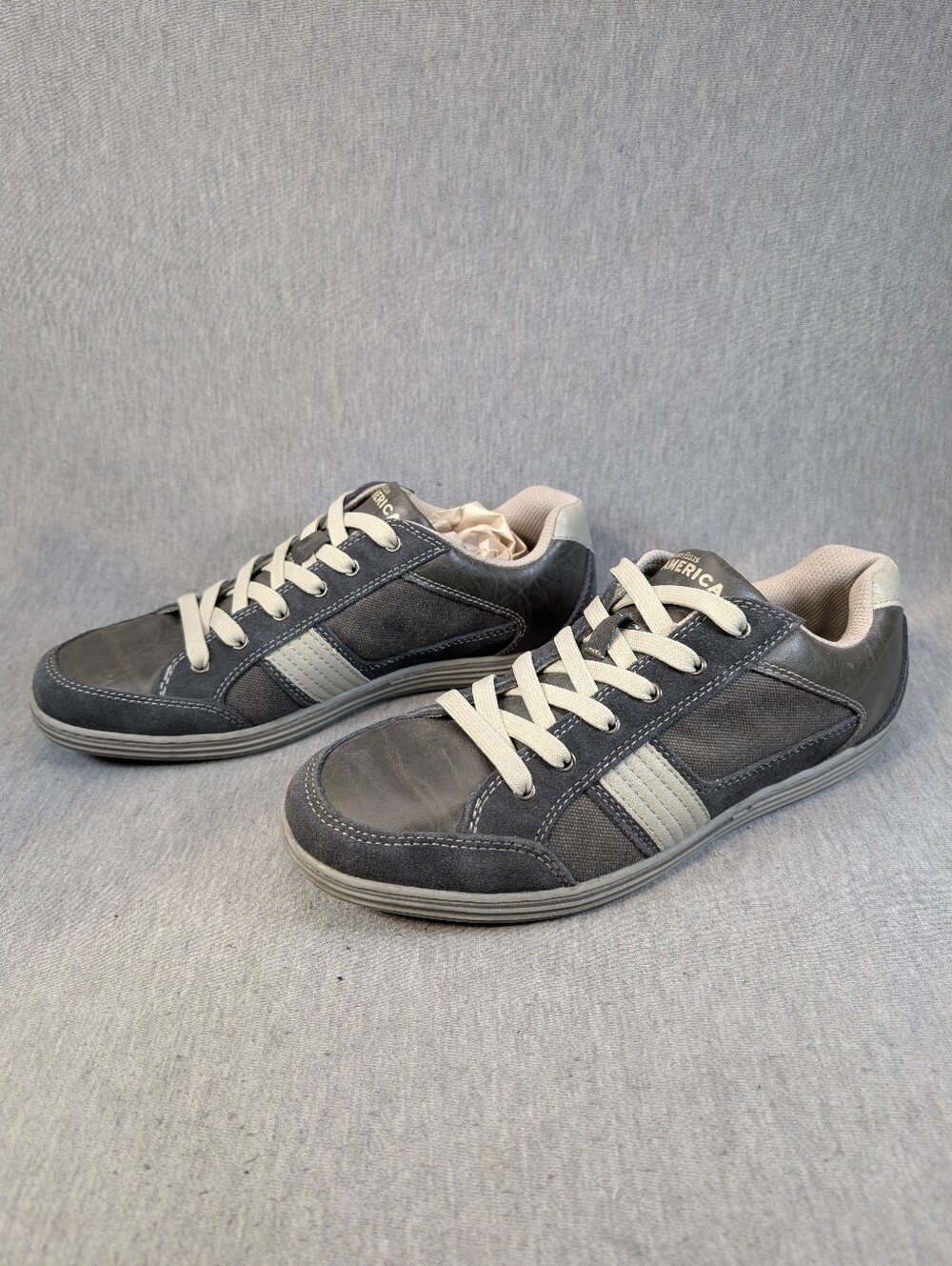 Perry Ellis America Casual Shoes Men's 9.5 Grey Sneakers